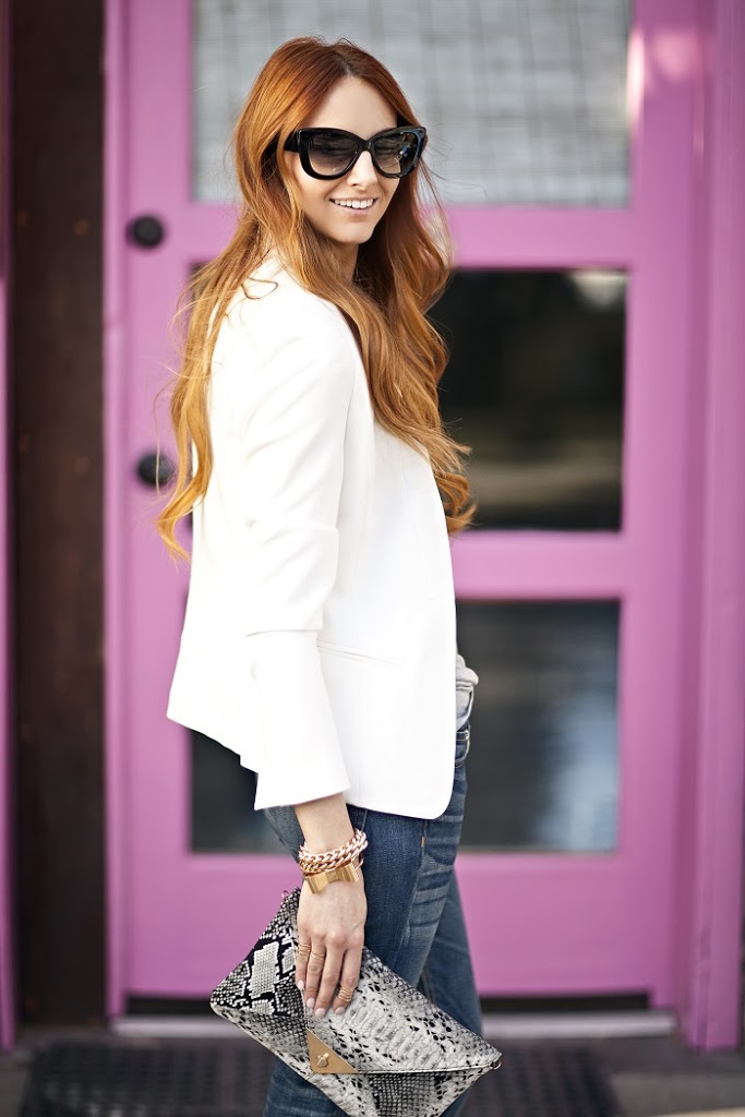 White Blazer