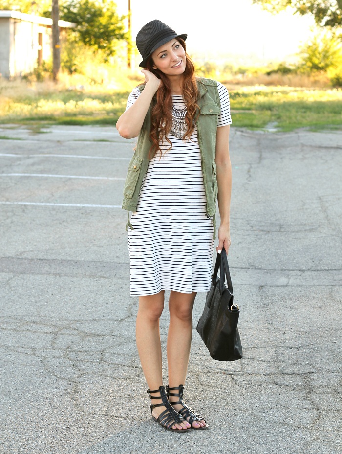 Target T-Shirt Dress- Little J Style