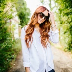 White with Pastels
