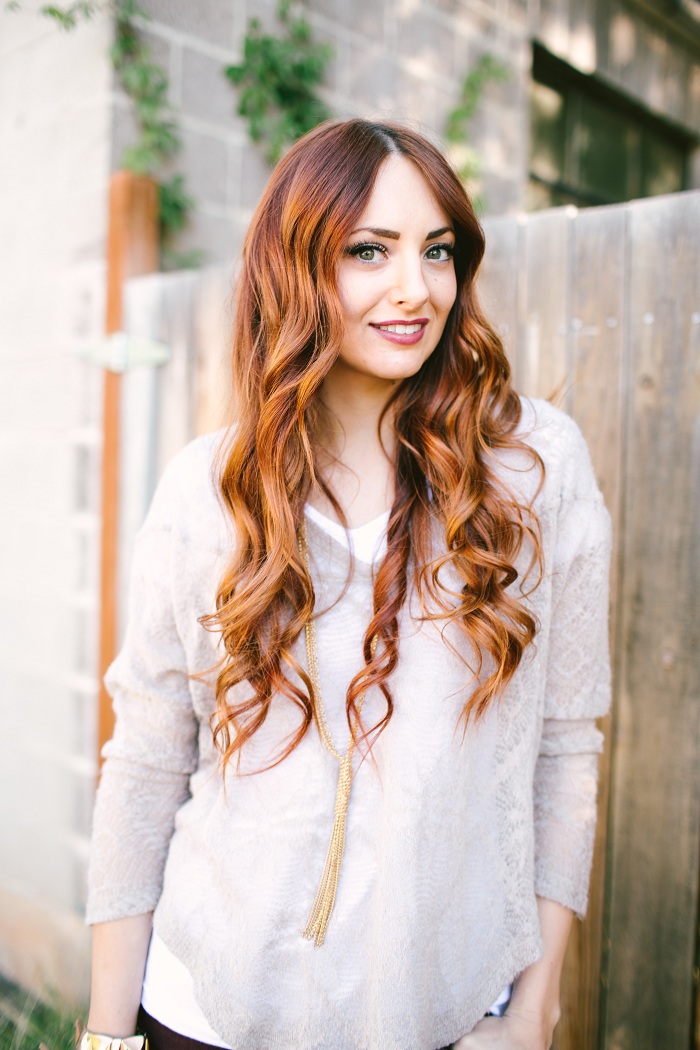 Laila Jayde Lace V-Neck | www.LittleJStyle.com