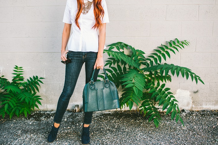 preppy fall chic with Sole Society | www.LittleJStyle.com