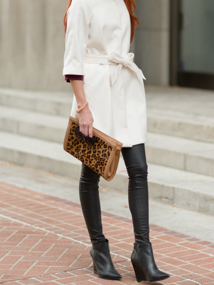 winter white coat