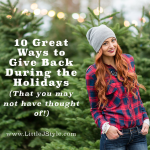 10 Ways to Give Back During the Holidays