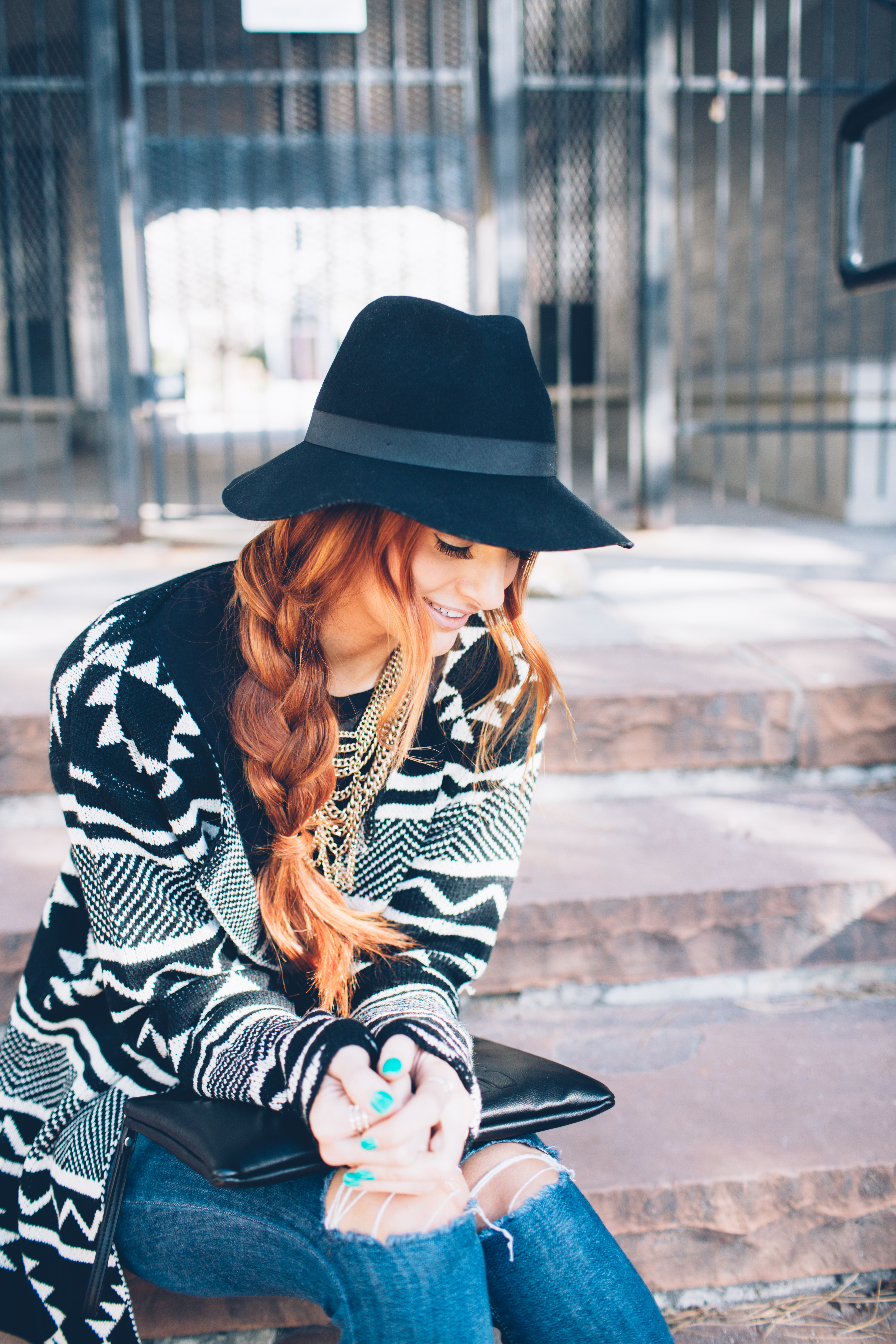 aztec cardigan style | www.LittleJStyle.com