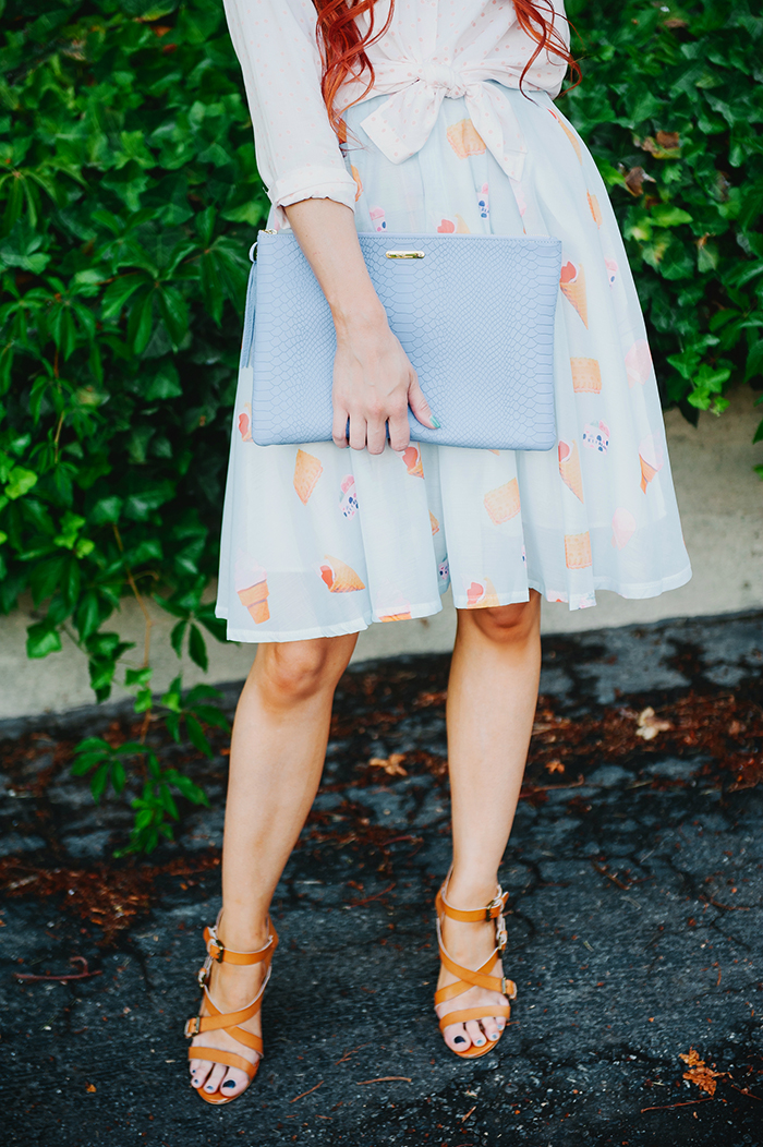 ice cream summer skirt | www.LittleJStyle.com