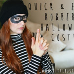 Quick & Easy Robber Halloween Costume