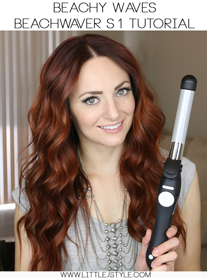 Beachy Waves Hair Tutorial Using the Beachwaver S1