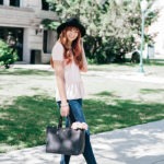 Pink Peplum