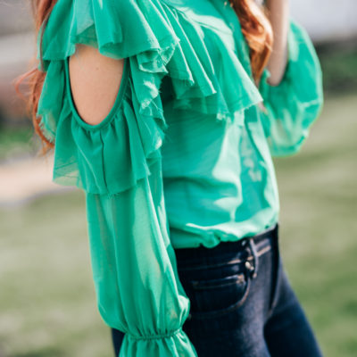 Green Ruffles
