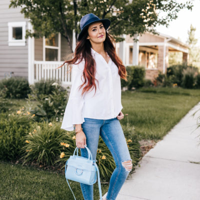 Summer Blues and Bell Sleeves
