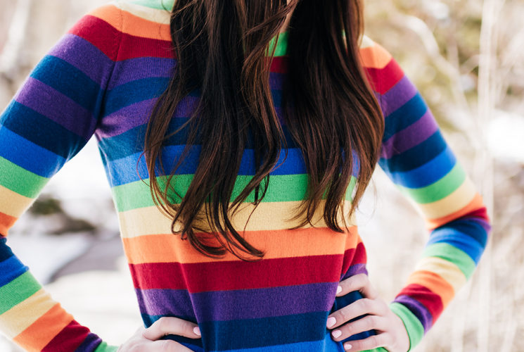 Rainbow Brite Sweater | Little J Style