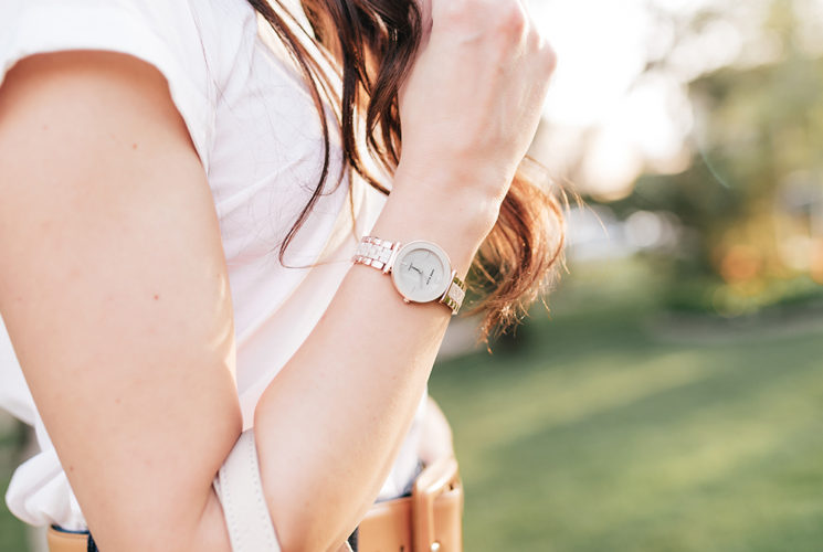 Anne Klein Watch Styled for Spring | Little J Style