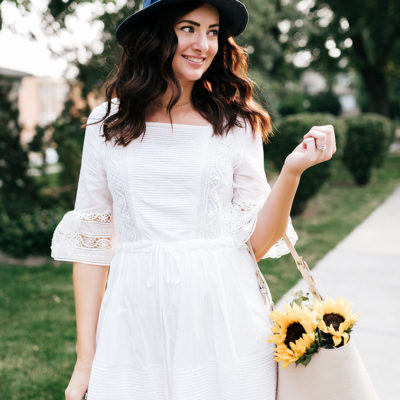 Chicwish White Summer Dress