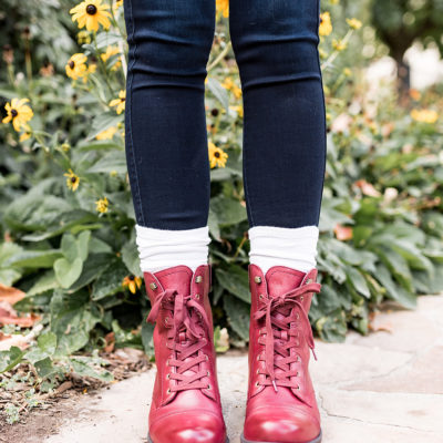 Falling for Red Boots