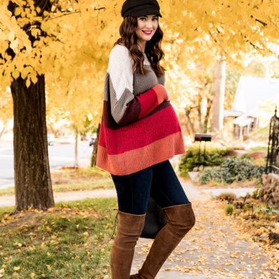 Chicwish Fall Leaves Sweater